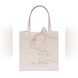 Ted Baker London Frenchie French Bulldog Pupcon market tote bag